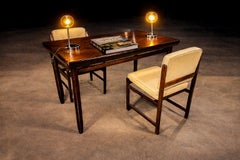 Brazilian Mid-Century Modern Table Lamp Plated in Chrome, Unknown, 1960s