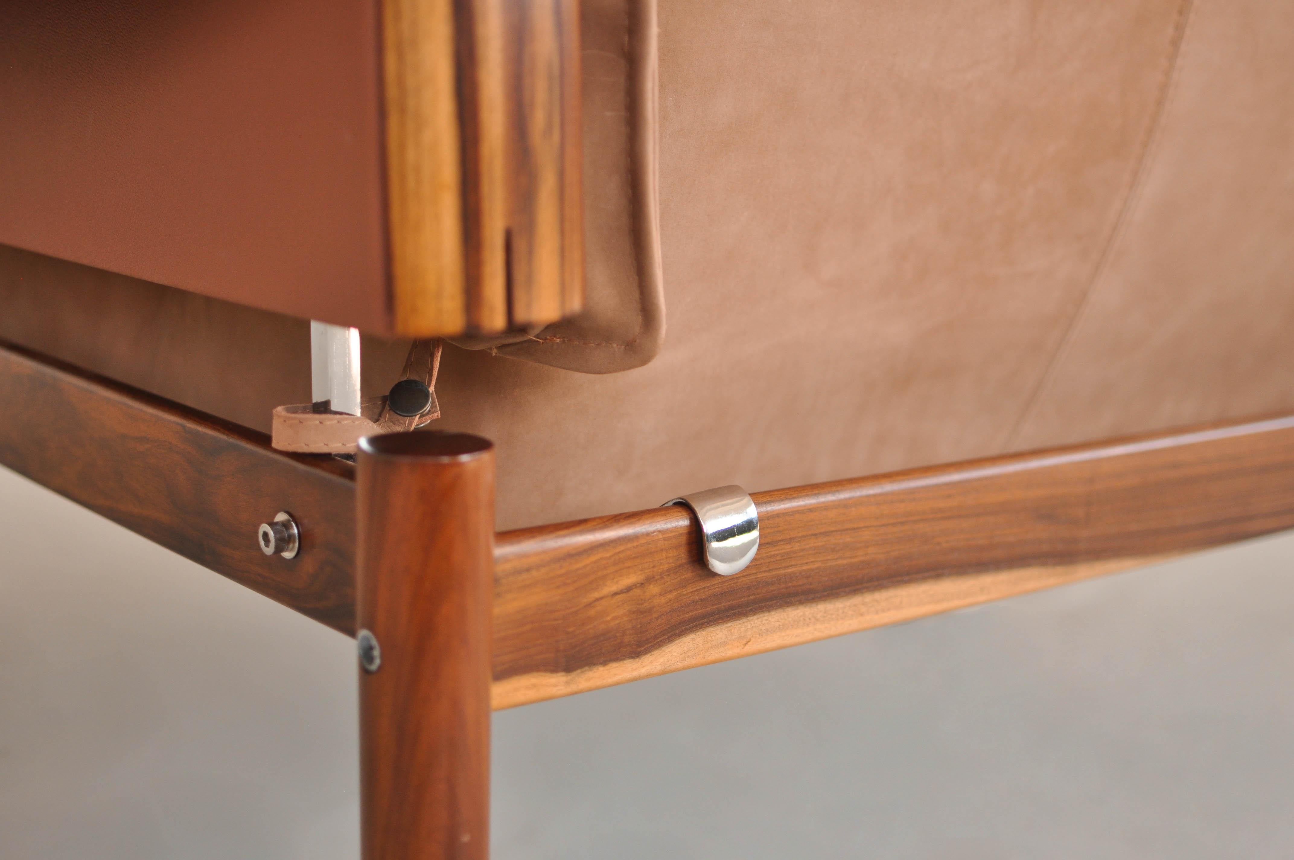 Brazilian Mid-Century Pair of Armchairs MP-13 by Percival Lafer, c. 1960 For Sale 7
