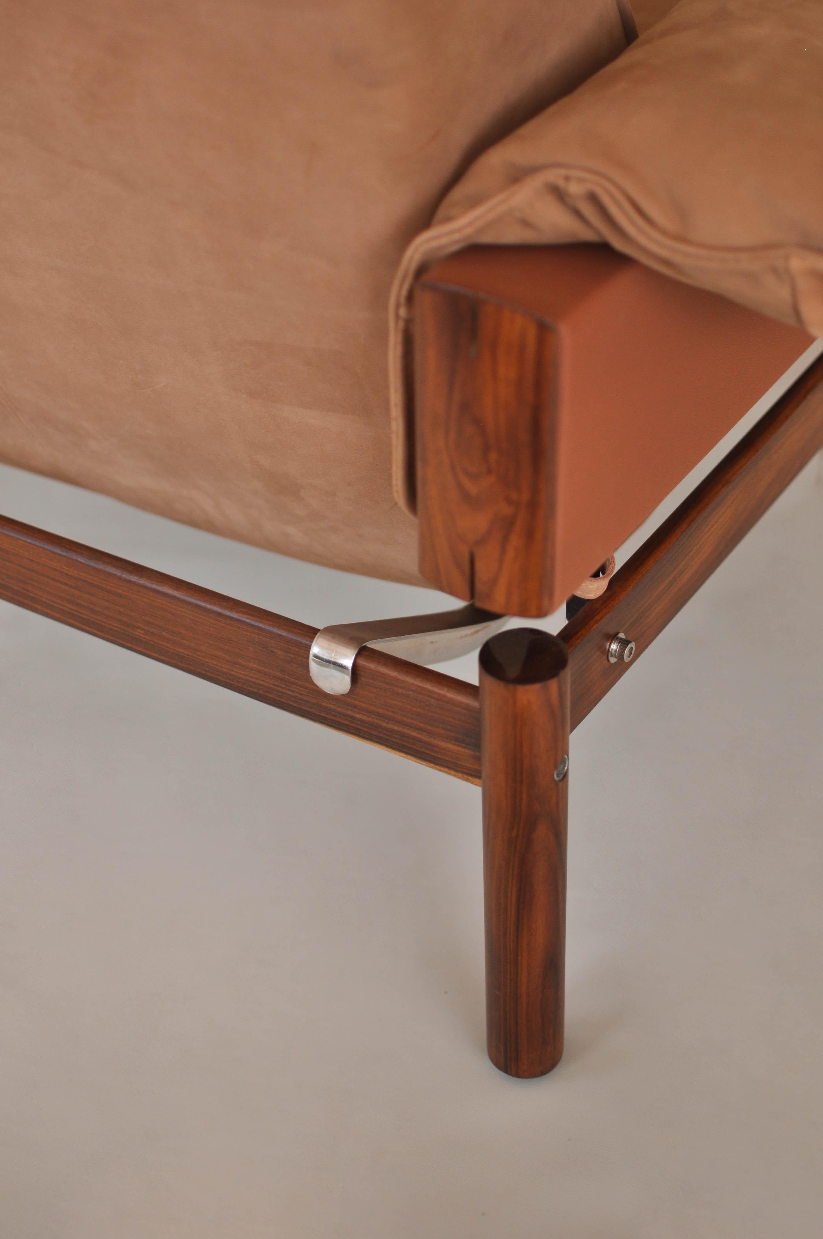 Brazilian Mid-Century Pair of Armchairs MP-13 by Percival Lafer, c. 1960 For Sale 11
