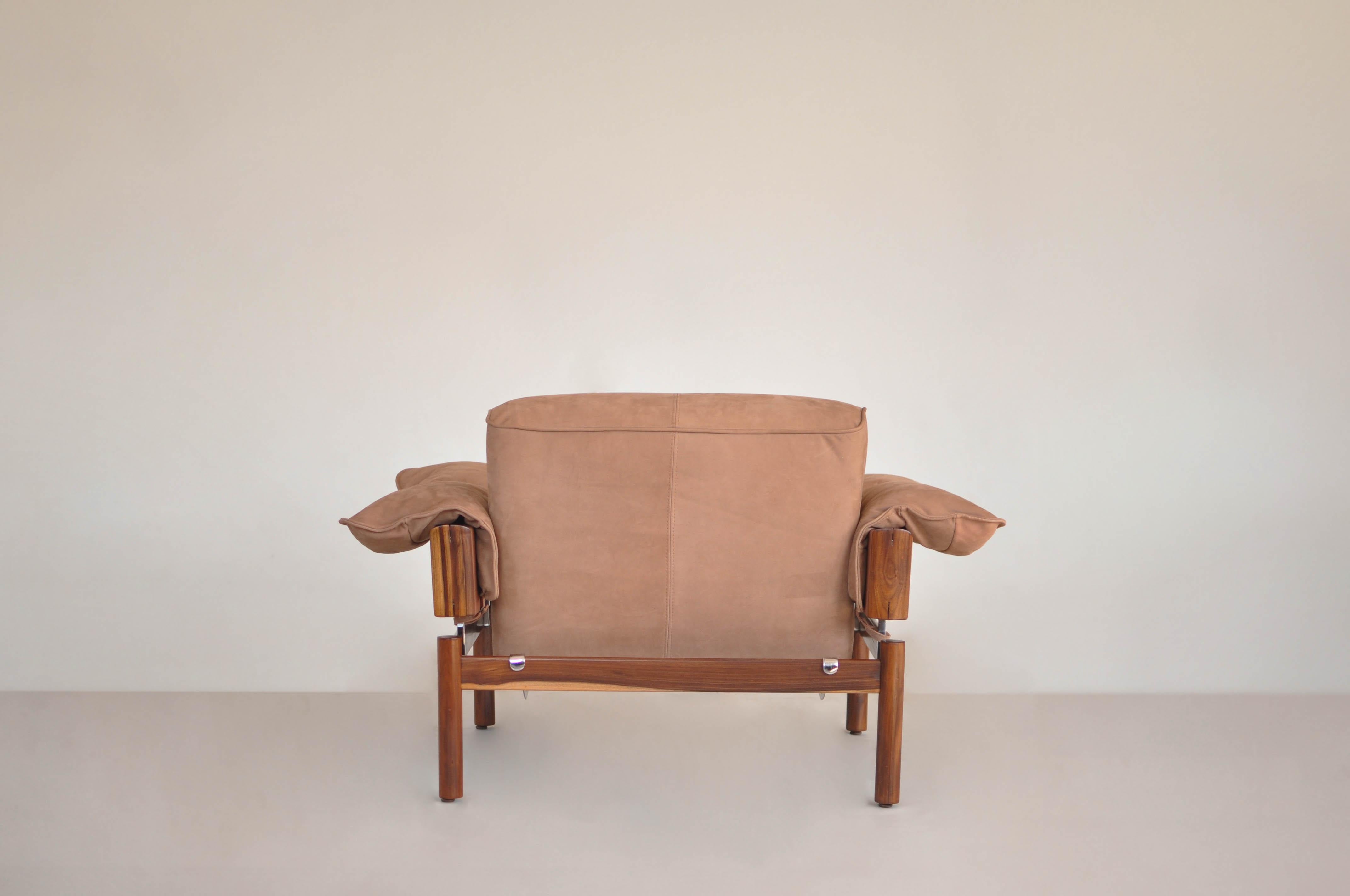 Brazilian Mid-Century Pair of Armchairs MP-13 by Percival Lafer, c. 1960 In Good Condition For Sale In Rio De Janeiro, RJ