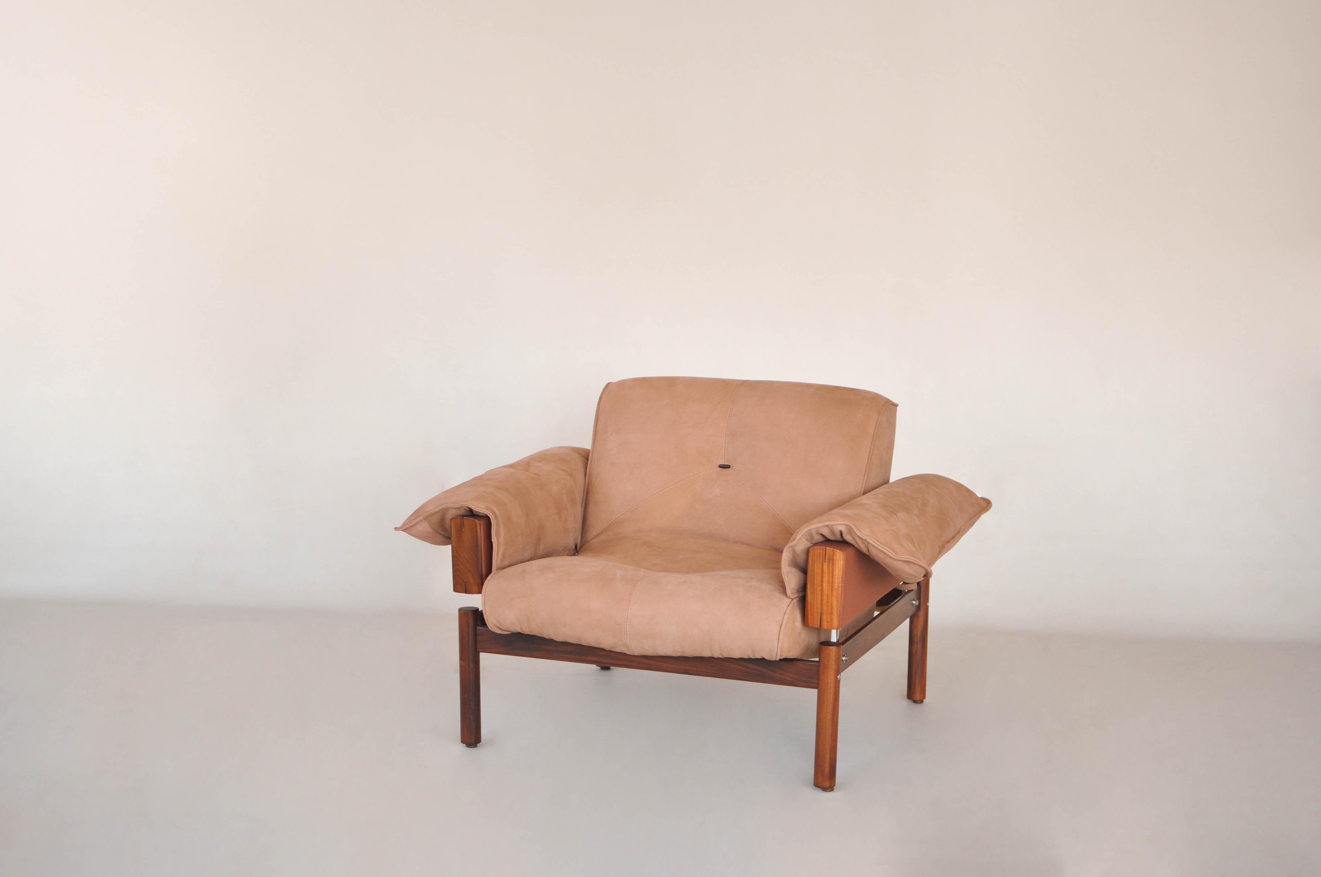 20th Century Brazilian Mid-Century Pair of Armchairs MP-13 by Percival Lafer, c. 1960 For Sale