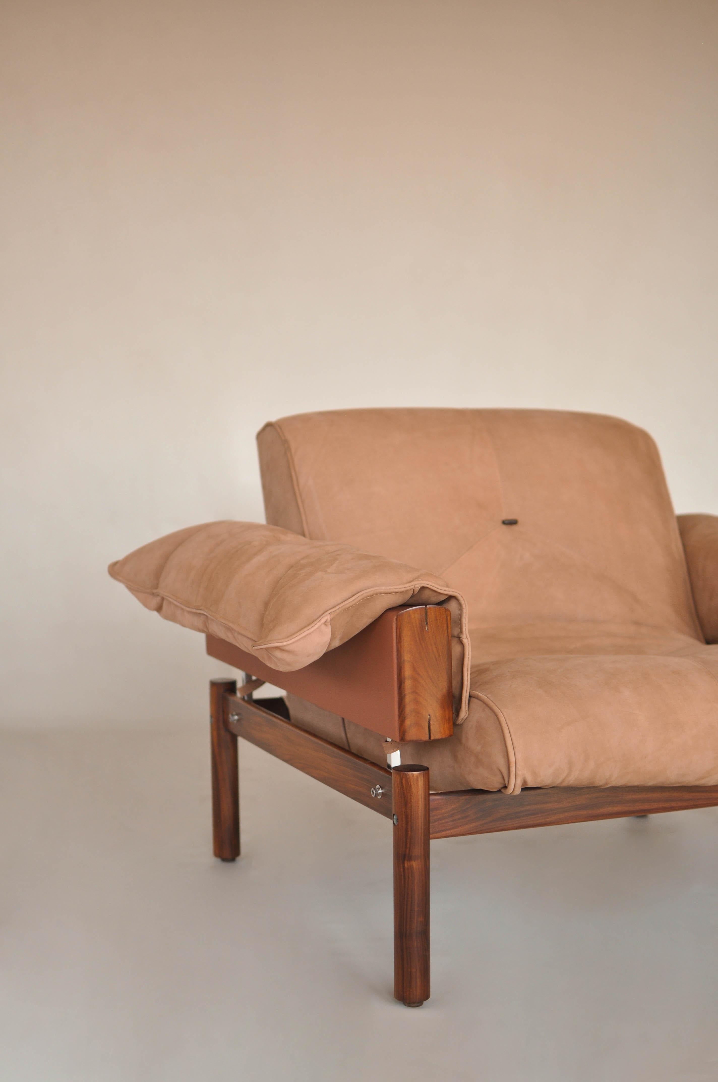Brazilian Mid-Century Pair of Armchairs MP-13 by Percival Lafer, c. 1960 For Sale 3