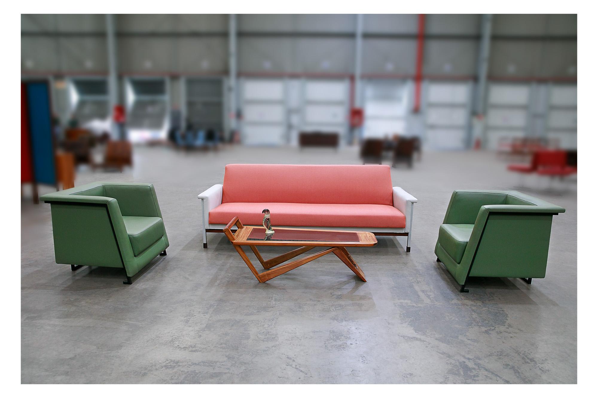 Sofá cama brasileño de mediados de siglo de Catalina S.A., c. 1960 en venta 5