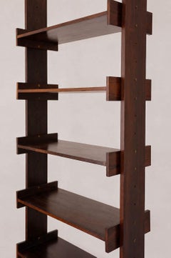Brazilian Mid-Century Rosewood Bookshelf