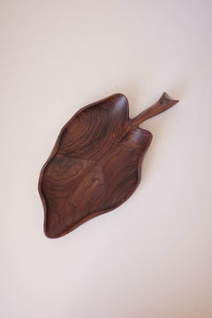 Brazilian Mid-Century Rosewood Leaf #27