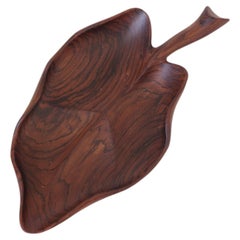 Brazilian Mid-Century Rosewood Leaf #27