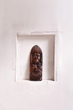 Brasilianische Wandskulptur aus Palisanderholz aus der Mitte des Jahrhunderts, Nr. 48