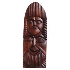 Brasilianische Wandskulptur aus Palisanderholz aus der Mitte des Jahrhunderts, Nr. 48