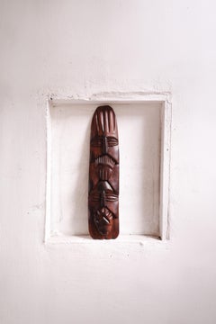 Brazilian Mid-Century Rosewood Wall Sculpture #60