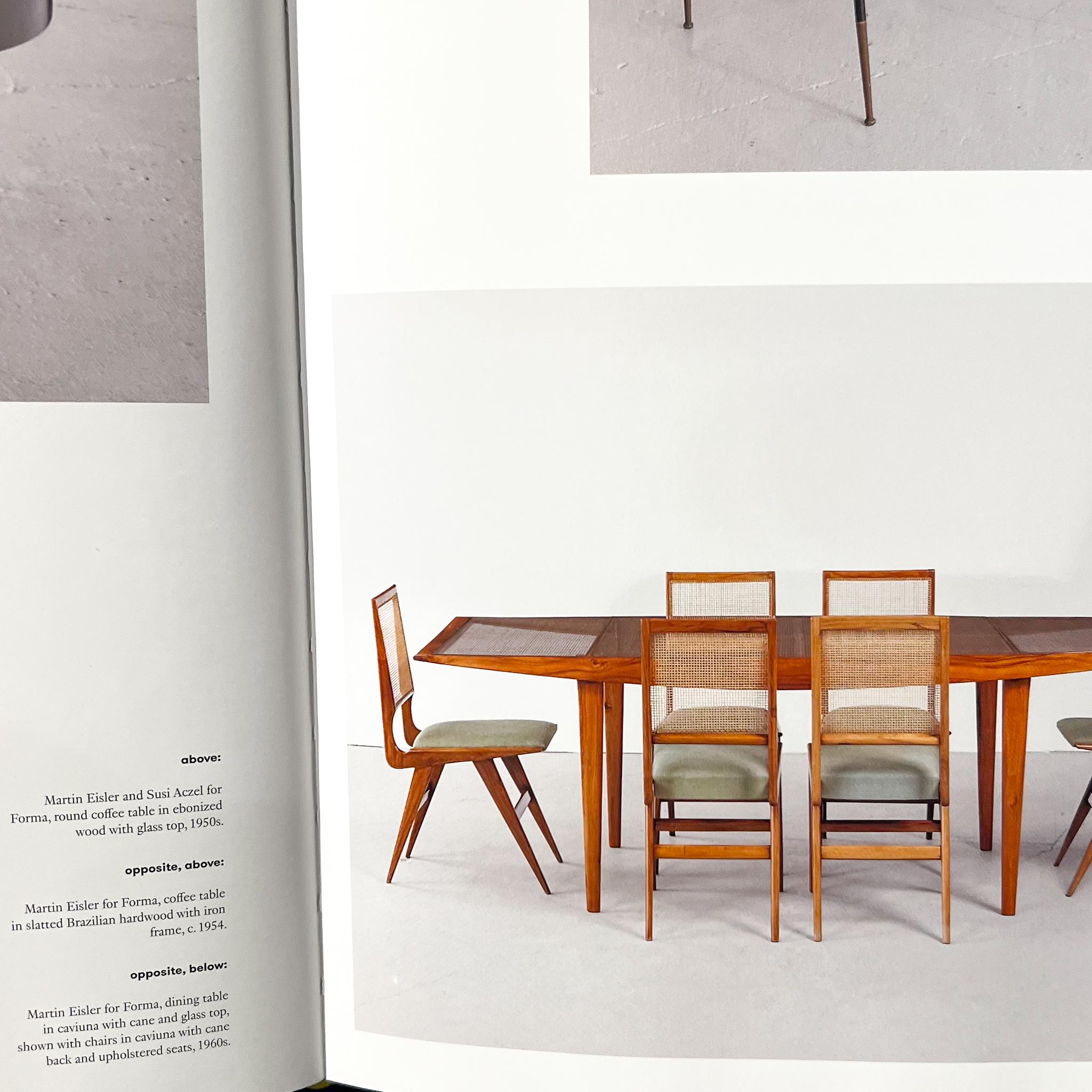 Brazilian Mid-Century Set of Two Chairs in Hardwood and Leather by Forma, 1950s For Sale 6