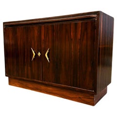 Brazilian Mid-Century Sideboard in Hardwood, Ando & Cia, 1960s