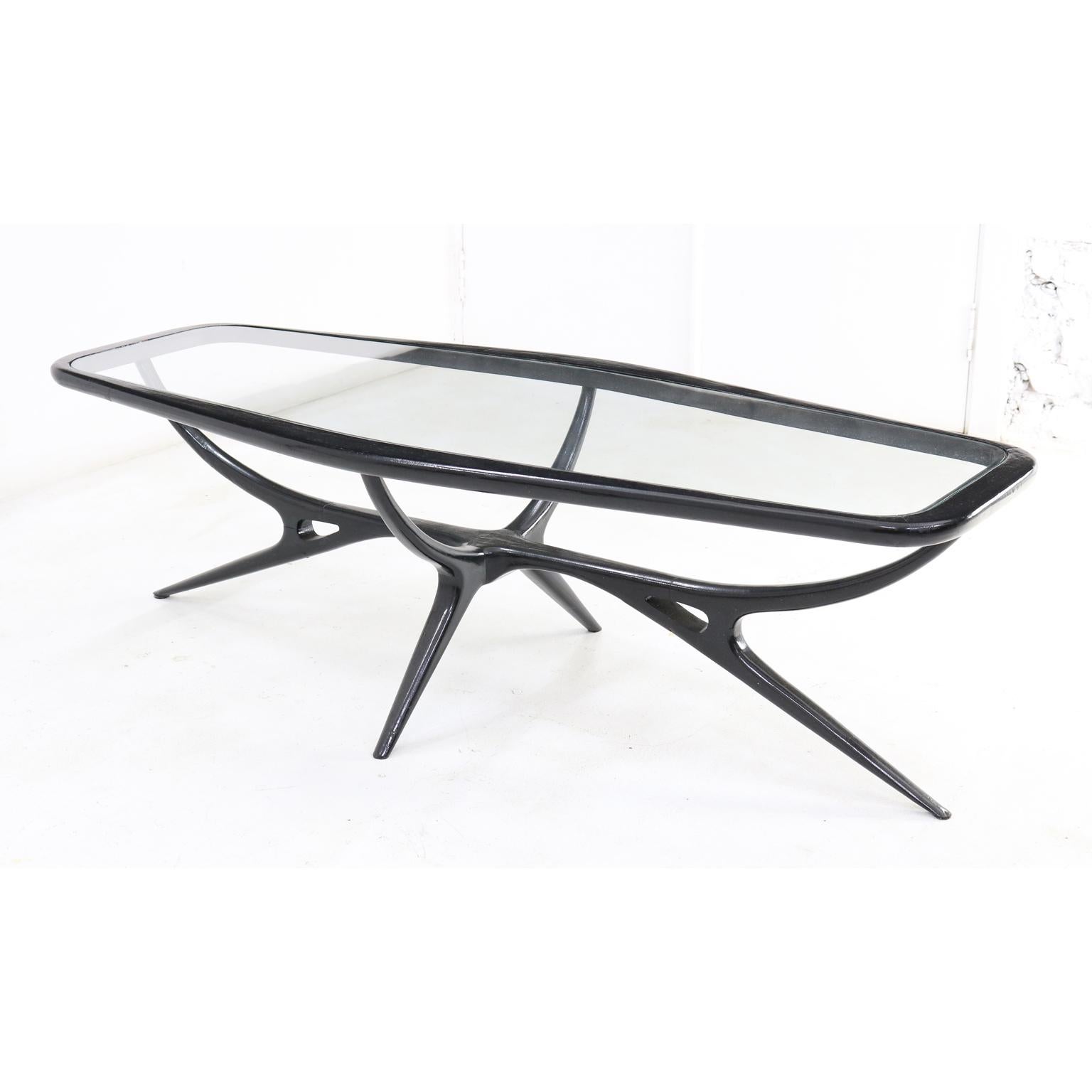 Mid-Century Modern Brazilian Midcentury Coffee Table Designed by Giuseppe Scapinelli