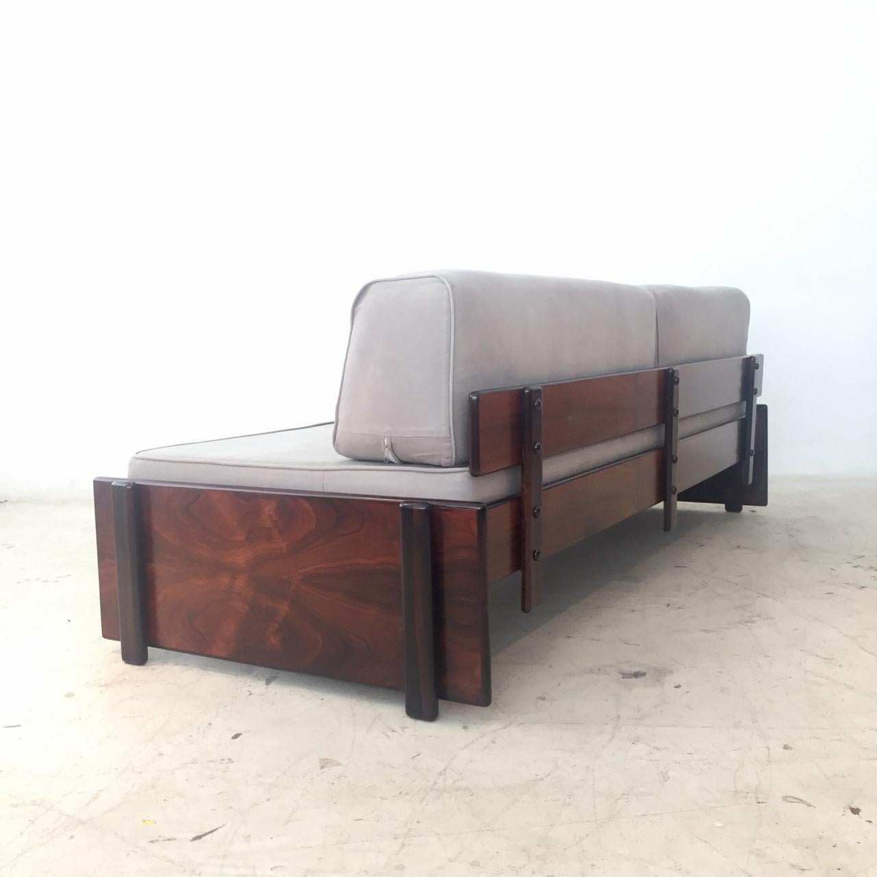 Brazilian Midcentury, Daybed in Rosewood, Celina Zilberberg, circa 1950 5