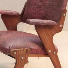Brazilian Midcentury Modern - José Zanine Caldas Sculptural Armchair. 1950s