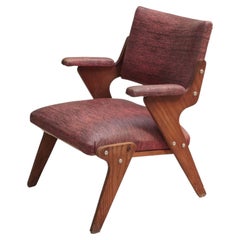 Brazilian Midcentury Modern - José Zanine Caldas Sculptural Armchair. 1950s