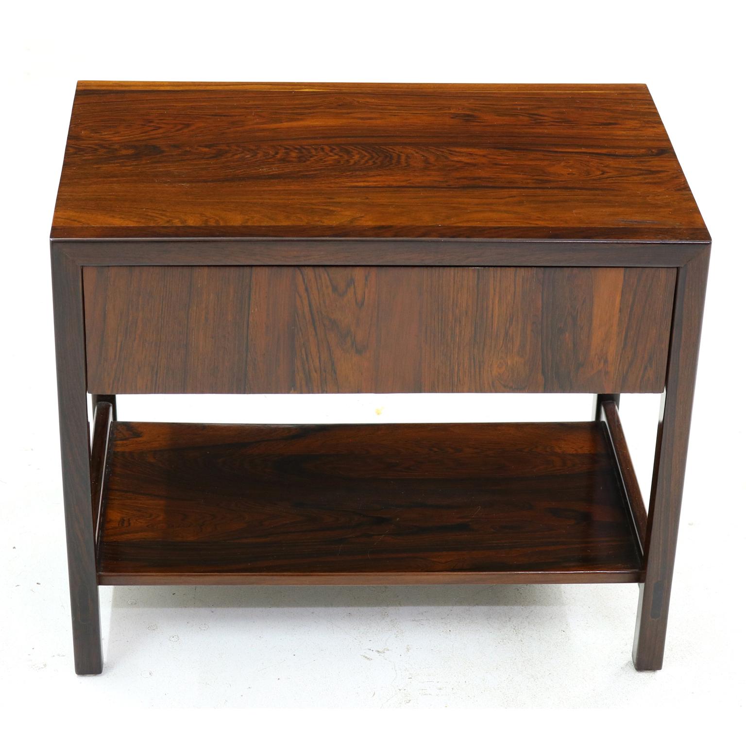 Mid-Century Modern Brazilian Midcentury Nightstand in Jacaranda by Ricardo Arrastia