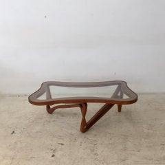Brazilian Midcentury Organic Centre Table