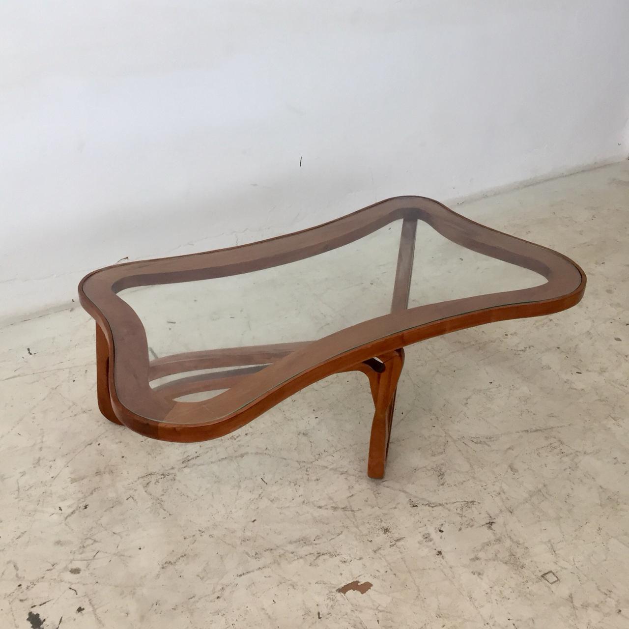 Brazilian Midcentury Organic Centre Table In Excellent Condition In Sao Paulo, SP