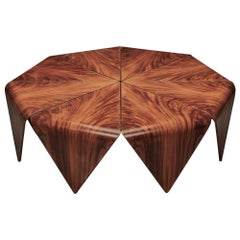 Brazilian Midcentury Petalas Coffee Table Done in a Style of Jorge Zalszupin