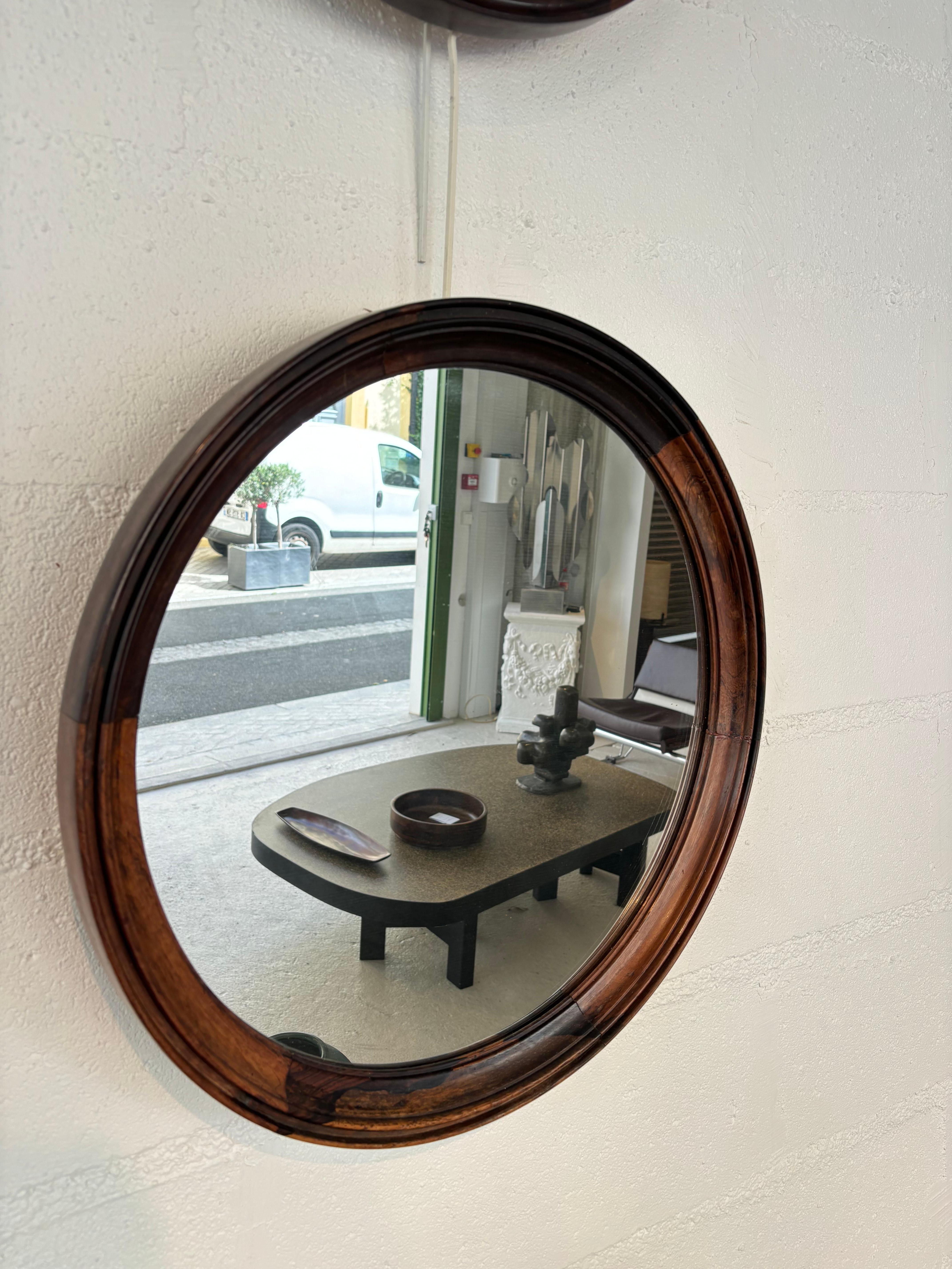 Mid-Century Modern Brazilian mirror attributed to Sergio Rodrigues For Sale