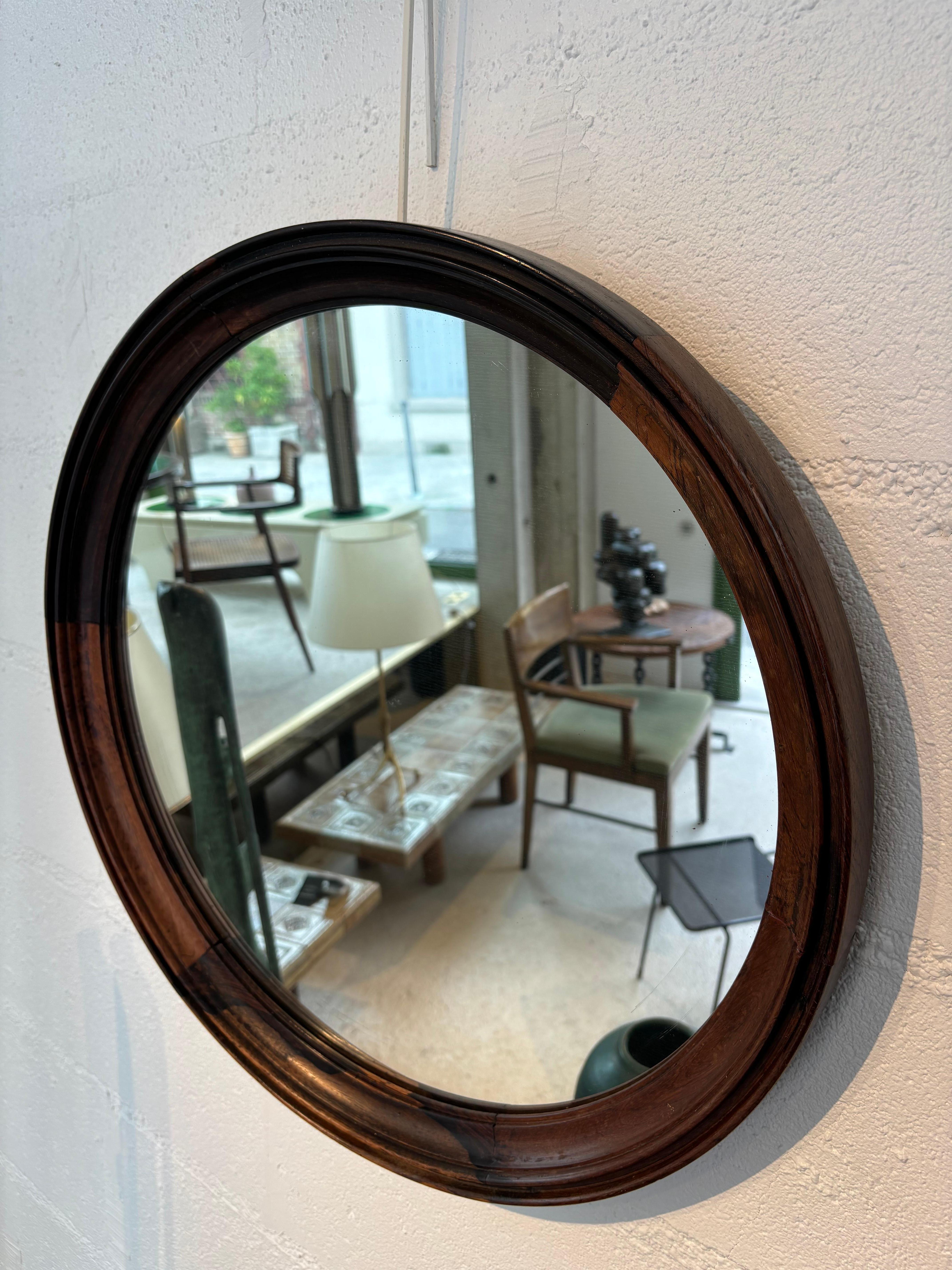 Brazilian mirror attributed to Sergio Rodrigues For Sale 3