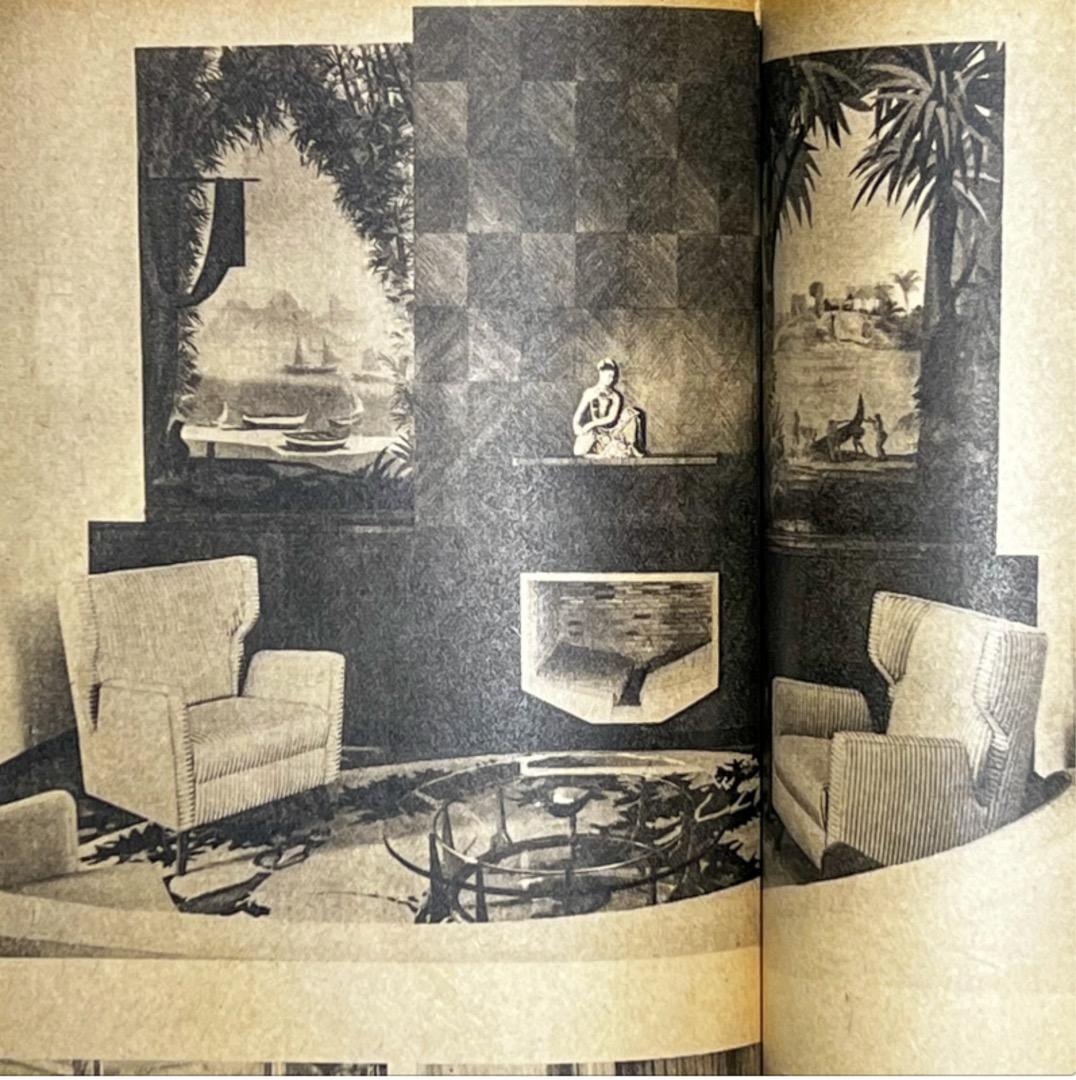 Brasilianischer moderner Sessel aus Hartholz, braunes Leder, G. Scapinelli, 1950er Jahre im Angebot 10