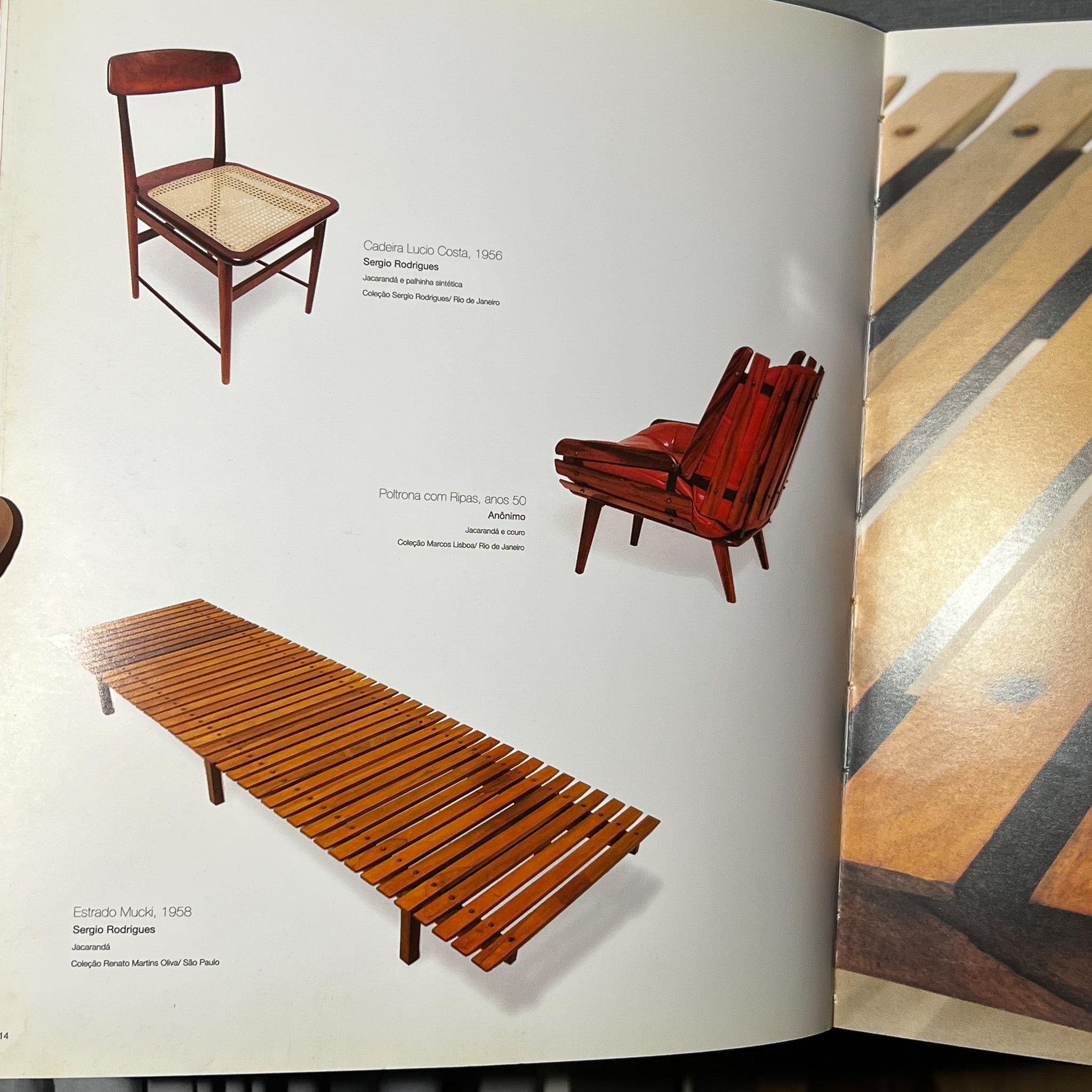 Brazilian Modern Armchairs in Hardwood & Boucle, Carlo Hauner & Martin Eisler For Sale 12