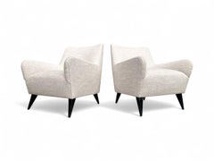 Brazilian Modern Armchairs in Hardwood, Joaquim Tenreiro, 1950s, Brazil