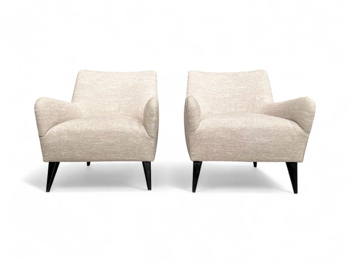 Mid-Century Modern Brazilian Modern Armchairs in Hardwood, Joaquim Tenreiro, 1950s, Brazil For Sale