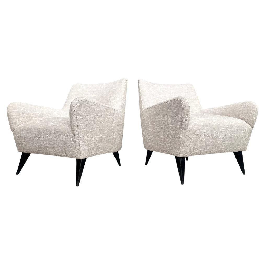 Hand-Painted Armchairs