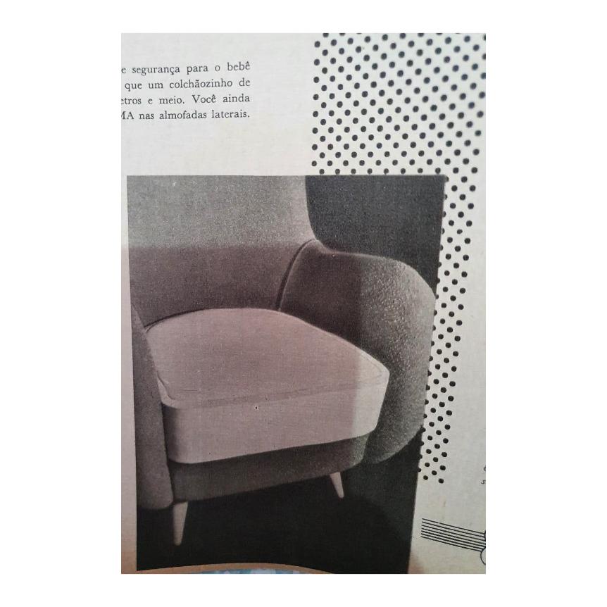 Fauteuils Modernes brésiliens en bois dur et Ultra suede, Giuseppe Scapinelli, 1950s en vente 9