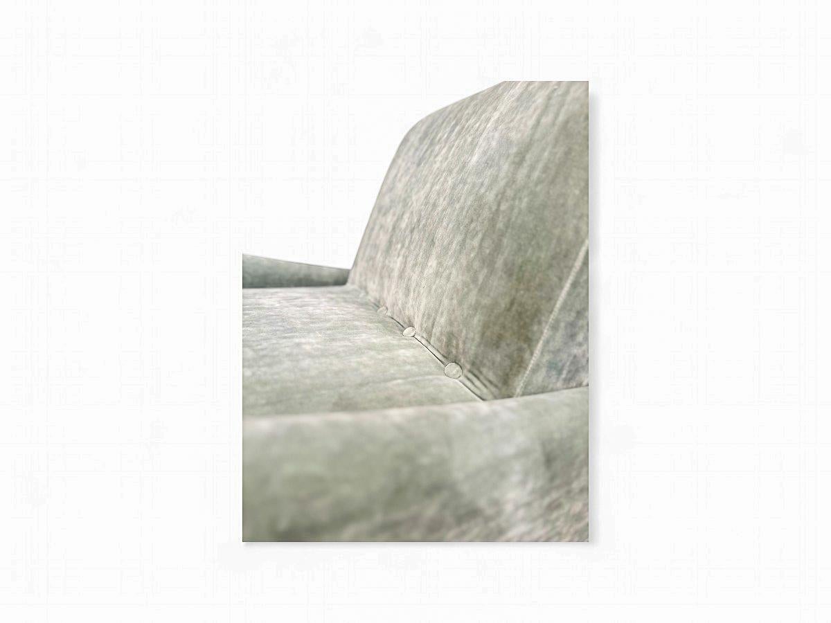 Brazilian Modern Armchairs in Hardwood & Velvet Att. to Jorge Zalszupin, 1960s en vente 3