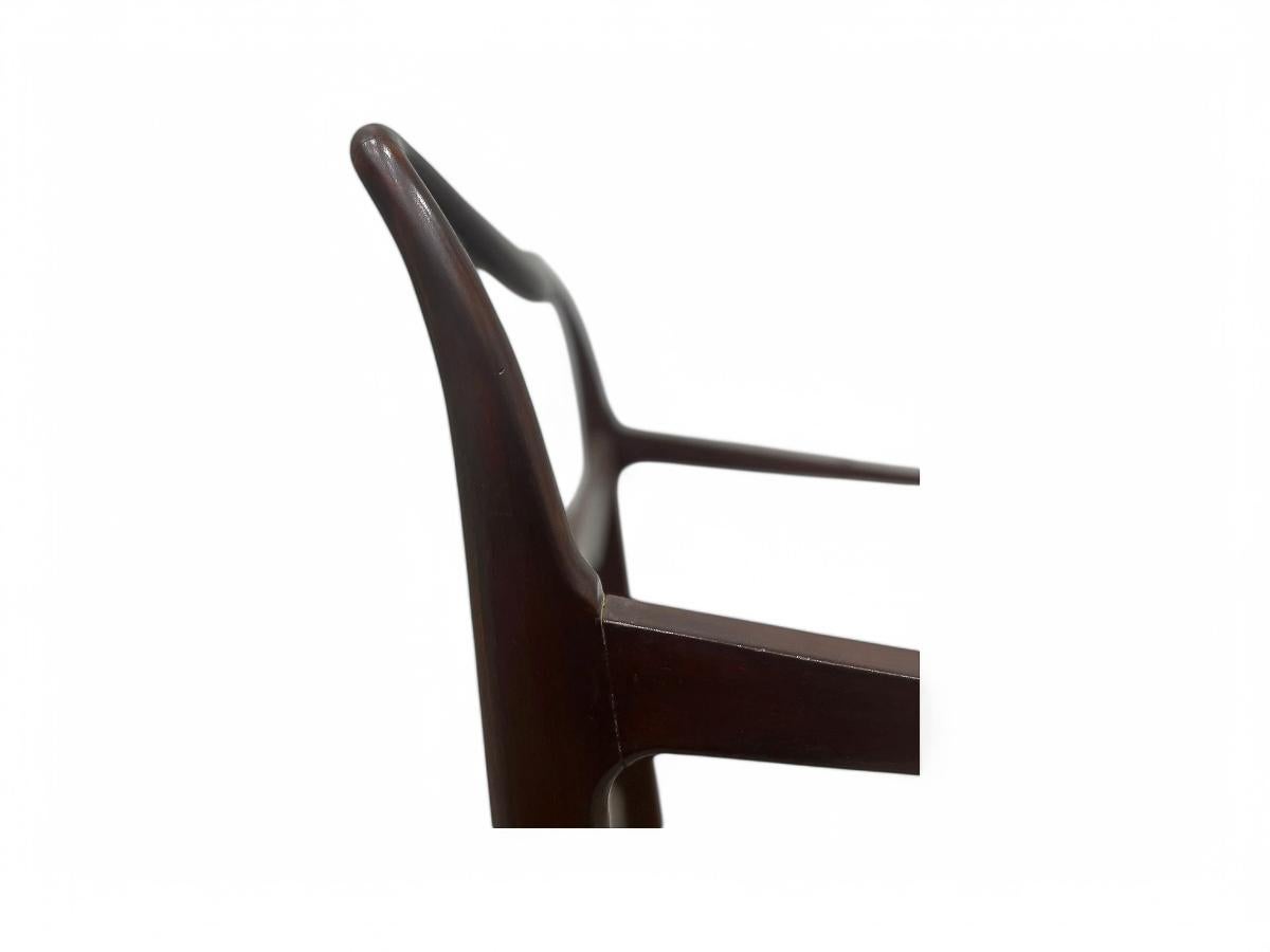 Brazilian Modern Bar Cart in Hardwood by Carlo Hauner & Martin Eisler, 1950s For Sale 4