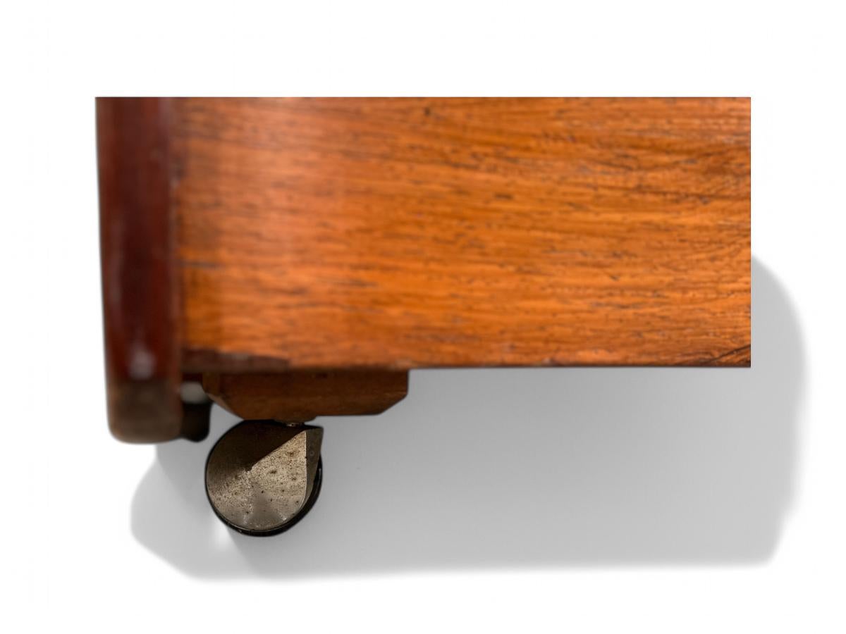 Brazilian Modern Bar Cart in Hardwood by Sergio Rodrigues, 1962, Brazil For Sale 3