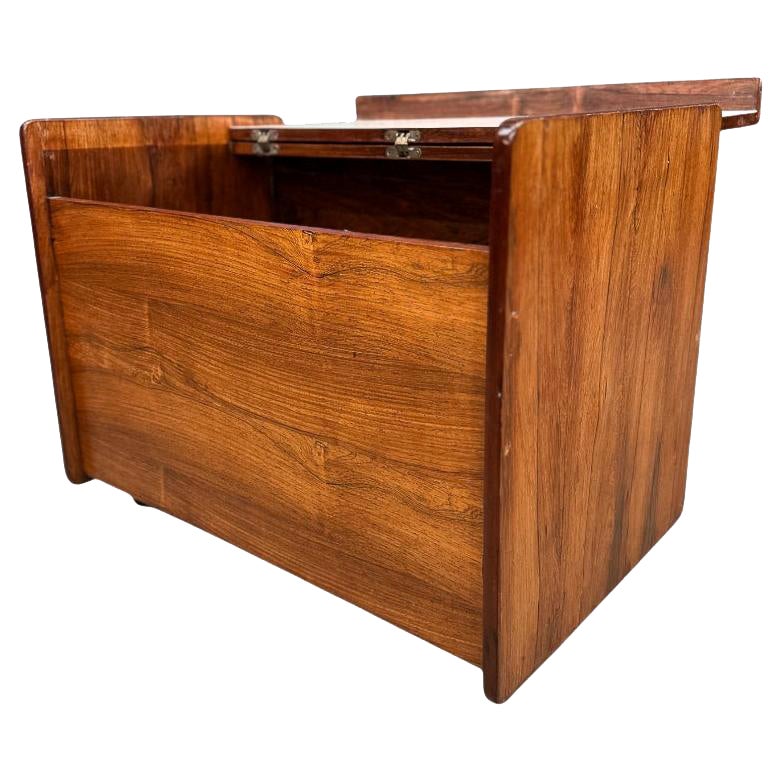 Brasilianischer moderner Barwagen aus Hartholz von Sergio Rodrigues, 1962, Brasilien