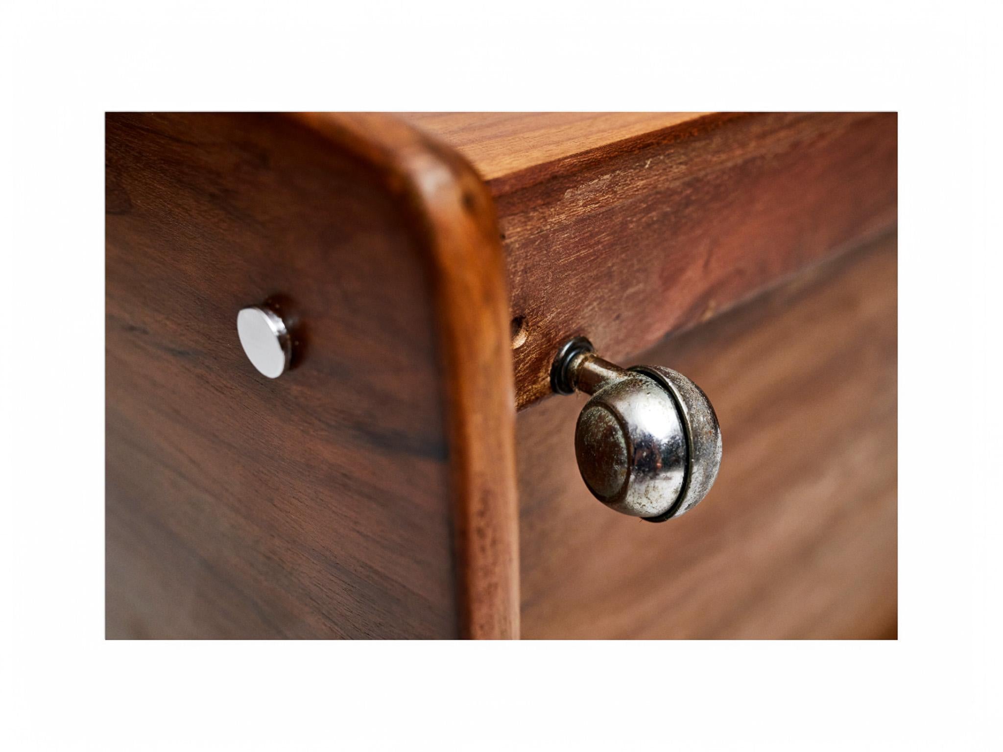 Brazilian Modern Bar Cart in Hardwood by Sergio Rodrigues for Oca, 1962, Brazil For Sale 4