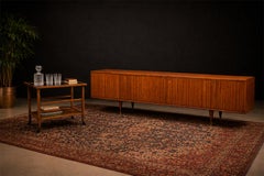 Brasilianischer moderner Barwagen aus Hartholz von Peter Kraft, 1960er Jahre