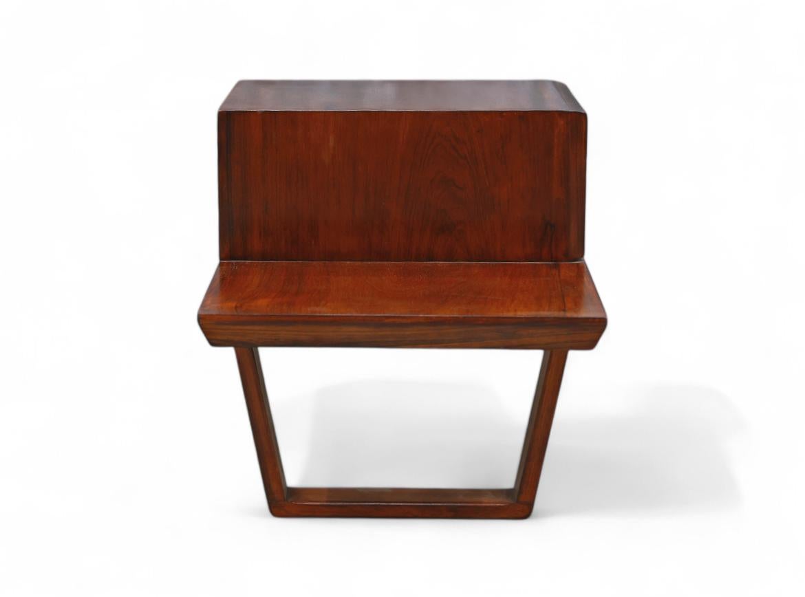 Brazilian Modern Bench in Hardwood, by Carlo Hauner for Forma, Brazil, c. 1950 3
