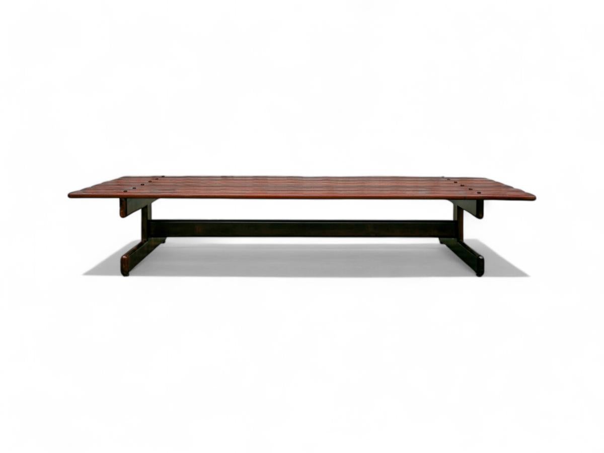 Panchina moderna brasiliana in legno duro di Jorge Jabour Mauad, anni '60 in vendita 2