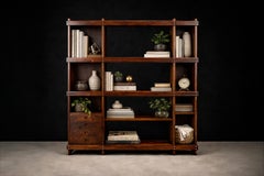 Brazilian Modern Bookshelf in Rosewood, Sergio Rodrigues, c. 1968
