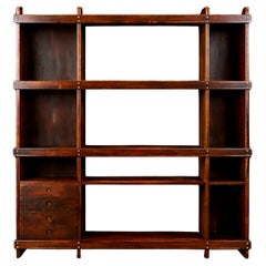 Brazilian Modern Bookshelf in Rosewood, Sergio Rodrigues, c. 1968