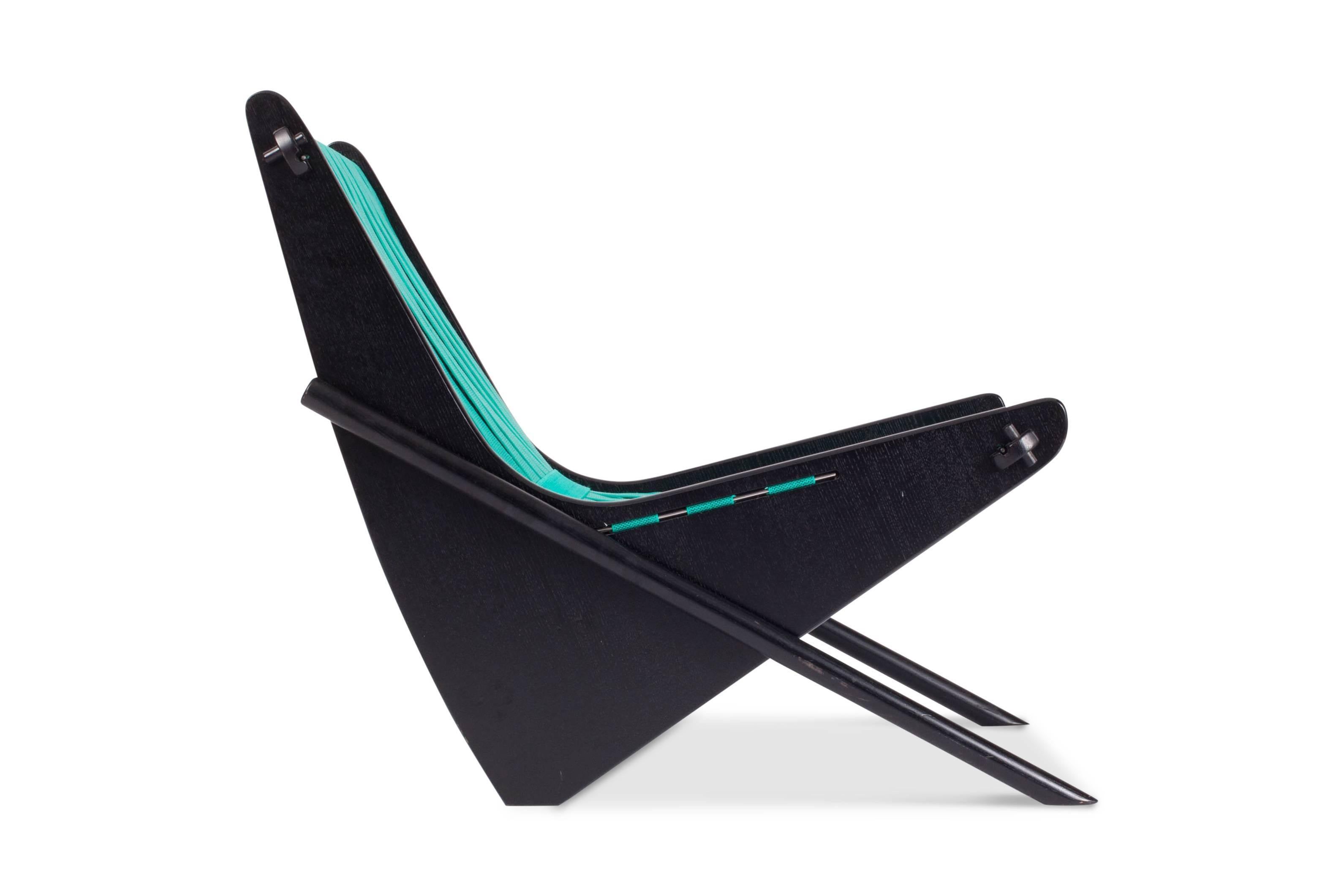 Italian Brazilian Modern “Boomerang” Lounge Chair by Richard Neutra