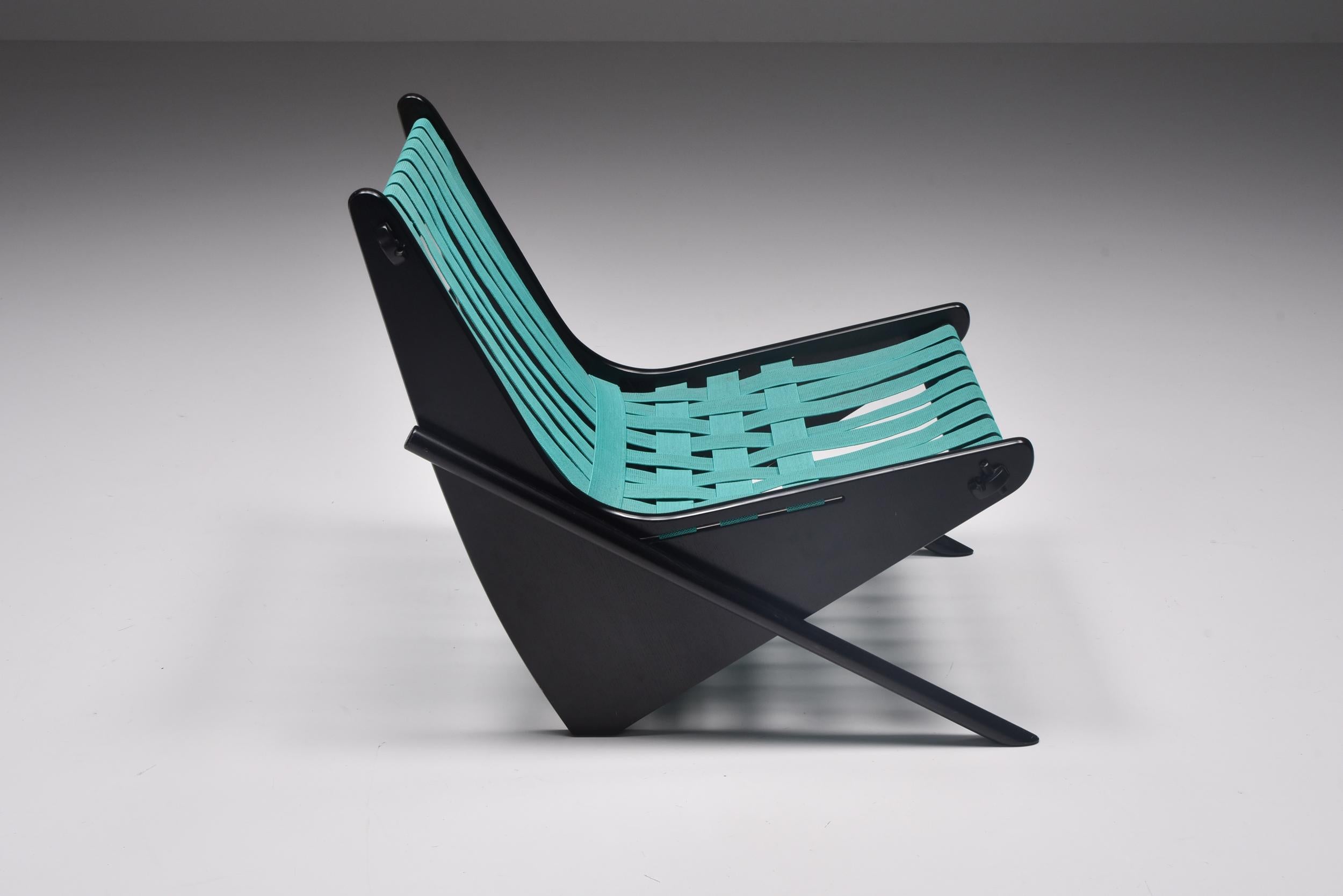 Richard Neutra; Furniture by architects; Modernist; Los Angeles Times; Miller house; Brazillian design; Bona SRL Italy; 1980's; Modern; Boomerang lounge chair; 

Richard Neutra's Boomerang lounge was designed in Brazil. This limited edition chair