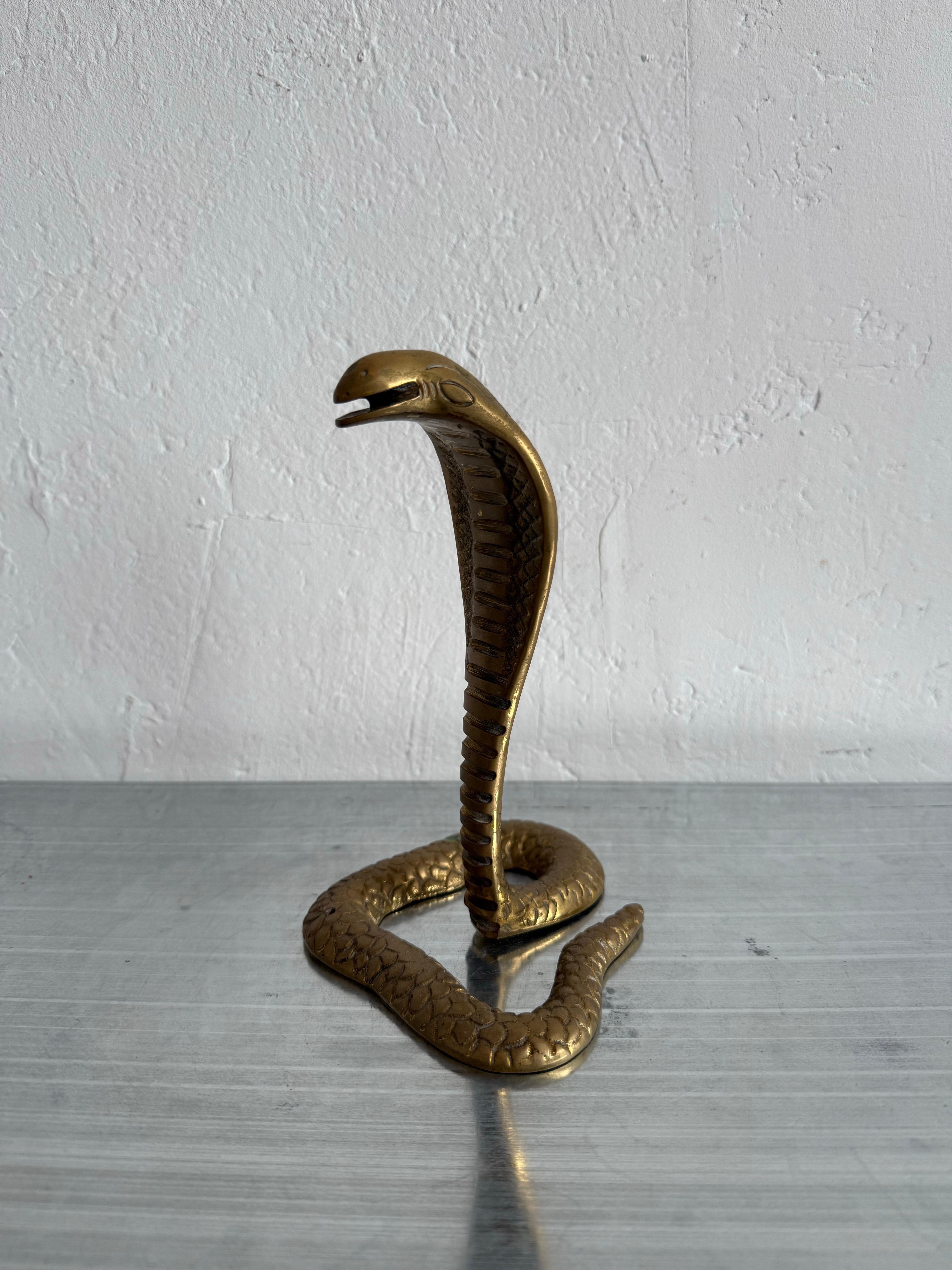 Scultura moderna brasiliana in bronzo a forma di serpente, anni '60 in vendita 3