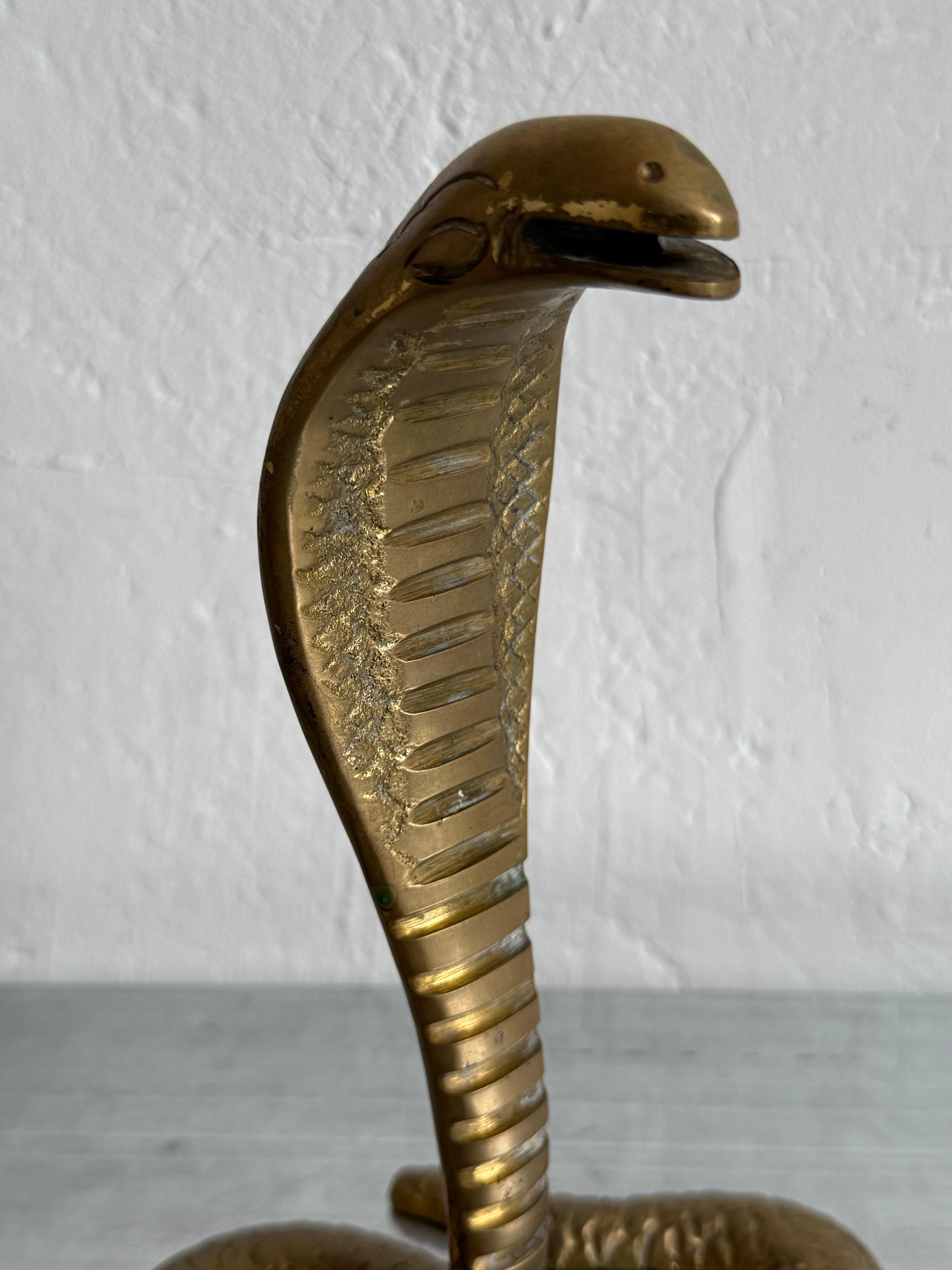 Scultura moderna brasiliana in bronzo a forma di serpente, anni '60 in vendita 5