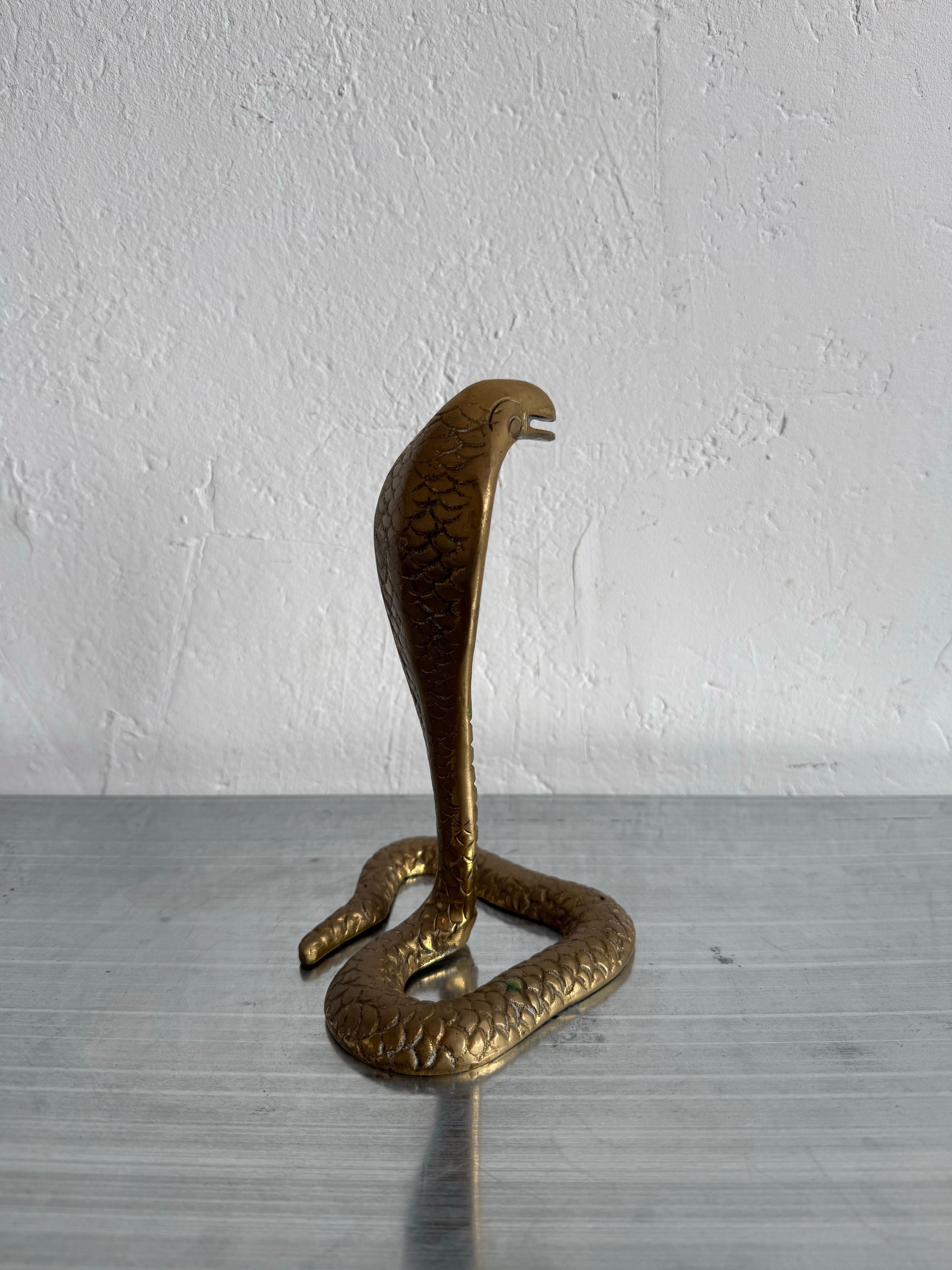 Scultura moderna brasiliana in bronzo a forma di serpente, anni '60 In condizioni buone in vendita a Miami, FL