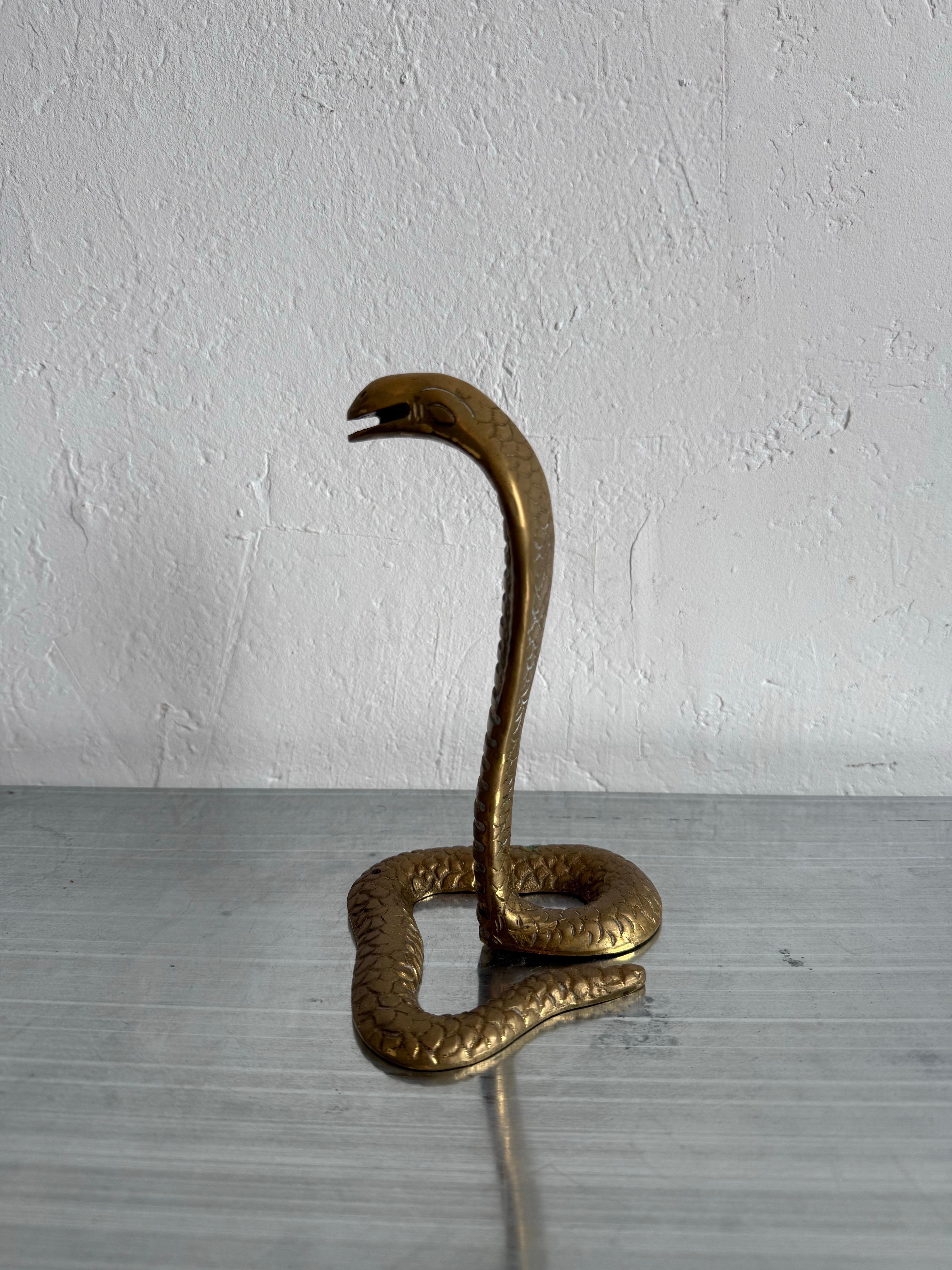 Scultura moderna brasiliana in bronzo a forma di serpente, anni '60 in vendita 1