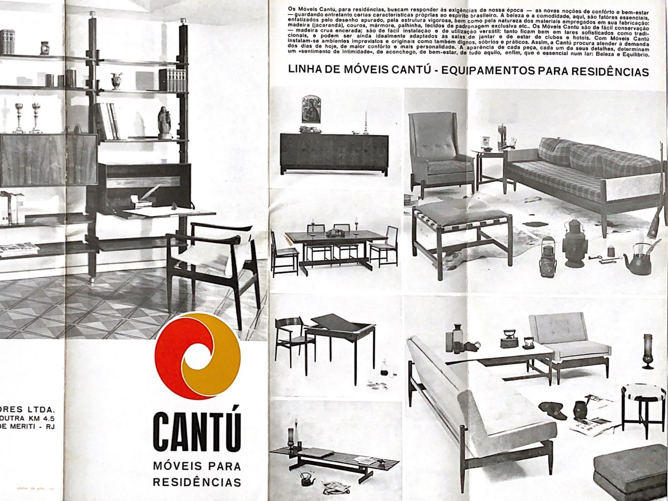 Brazilian Modern Club Chair in Hardwood & Boucle, Jorge Jabour, 1960’s For Sale 8