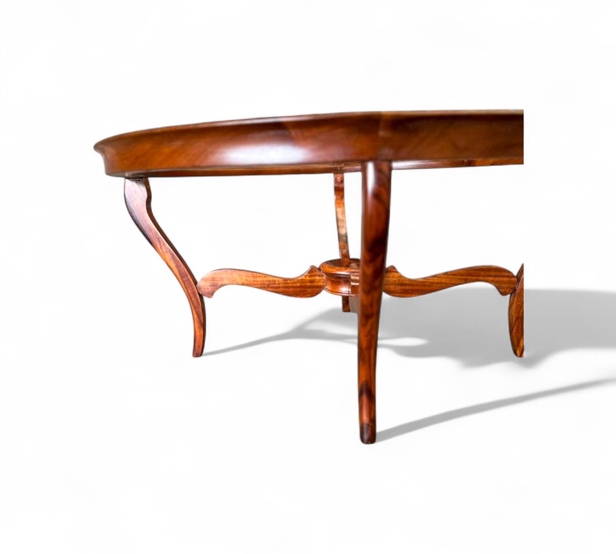 Brazilian Modern Coffee Table in Caviuna & Glass, Giuseppe Scapinelli, 1950s Bon état - En vente à New York, NY