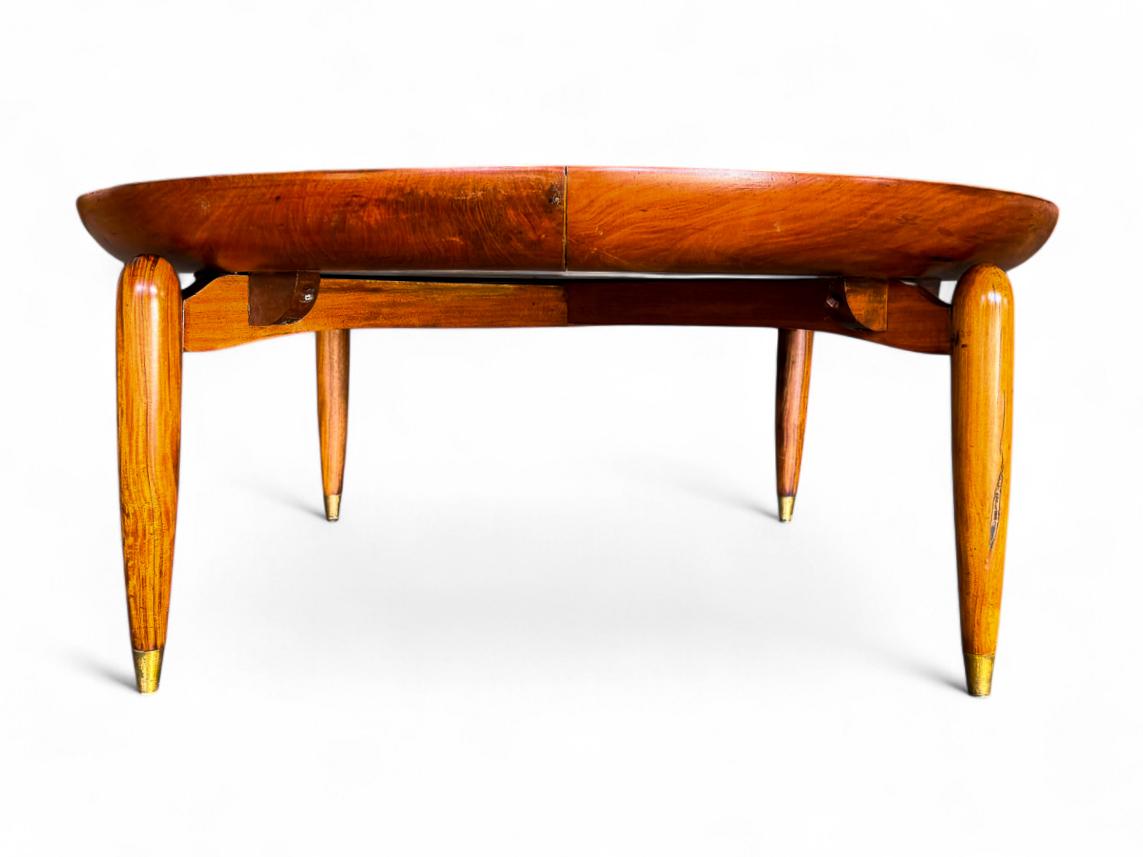 Brazilian Modern Coffee Table in Wood & Marble, Giuseppe Scapinelli, c. 1950s For Sale 5